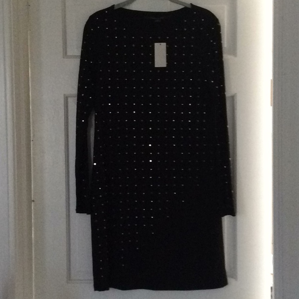 Black dress with a touch of sparkle